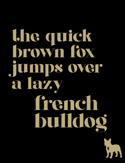 Flux Collective typeface